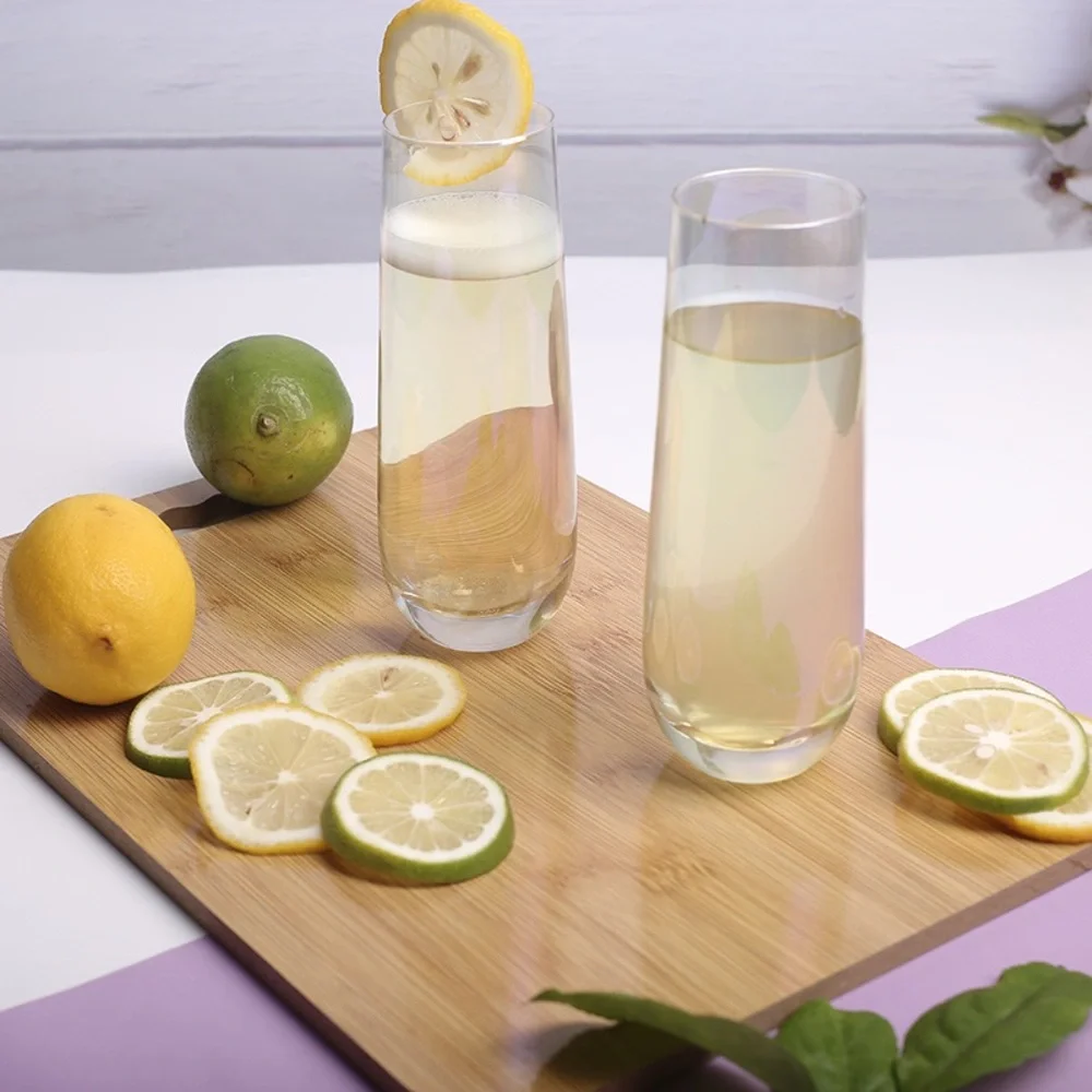 NIB Eparé Iridescent Champagne Flutes (Set of 4) - Picture 3 of 14